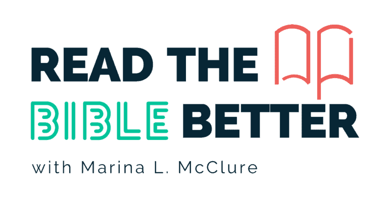 Read the Bible Better with Marina L. McClure logo